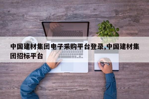 中国建材集团电子采购平台登录,中国建材集团招标平台